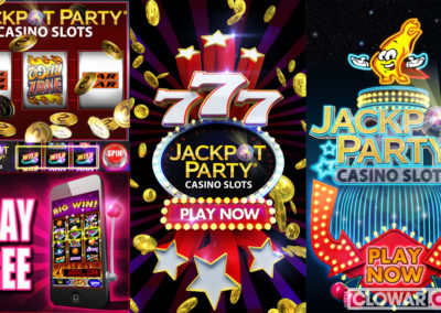 Game ad for Jackpot Party Casino