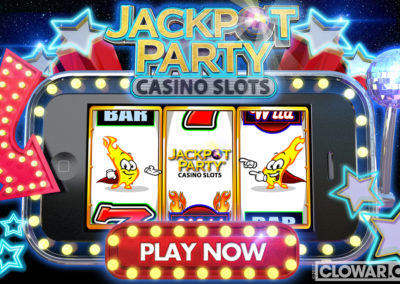 Game ad for Jackpot Party Casino