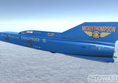 Challenger2 – Bonneville Salt Flats Land Speed Record car.